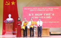 Phuoc Long has a new Chairman of the Town People's Committee for the term 2021-2026