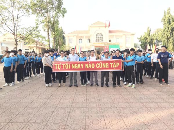 PHƯỜNG PHƯỚC BÌNH: TỔ CHỨC NGÀY CHẠY OLYMPIC VÌ SỨC KHOẺ TOÀN DÂN NĂM 2024