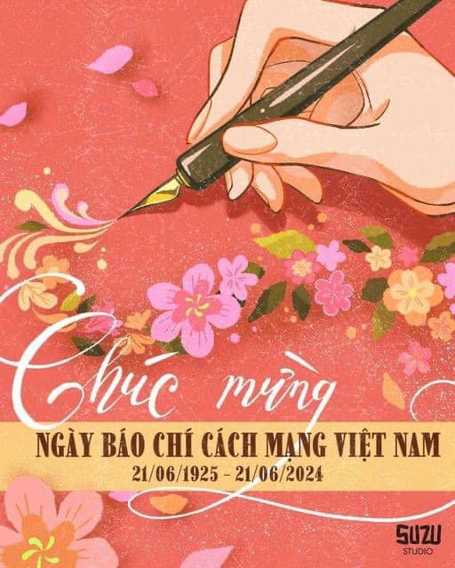 CHÚC MỪNG 99 NĂM NGÀY BÁO CHÍ CÁCH MẠNG VIỆT NAM