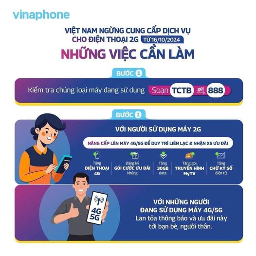 VIỆT NAM NGỪNG CUNG CẤP DỊCH VỤ 2G VÀ NHỮNG VIỆC CẦN LÀM